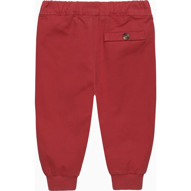 Little Orly Pants, Red - Pants - 2