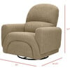 Rainbow Recliner & Swivel Glider, Teddy Loop, Latte Teddy Loop - Glider - 6