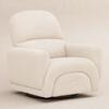 Rainbow Recliner & Swivel Glider, Teddy Loop, Almond Teddy Loop - Glider - 3