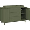 Pogo Tambour Assembled Dresser, Olive - Dressers - 8