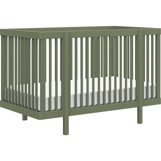 Pogo 8-In-1 Convertible Crib With All-Stages Conversion Kits, Olive