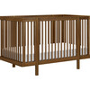 Pogo 8-In-1 Convertible Crib With All-Stages Conversion Kits, Natural Walnut - Cribs - 1 - thumbnail