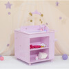 Twinkle Stars 4-in-1 Baby Doll Nursery & Changing Station, Purple - Doll Accessories - 6