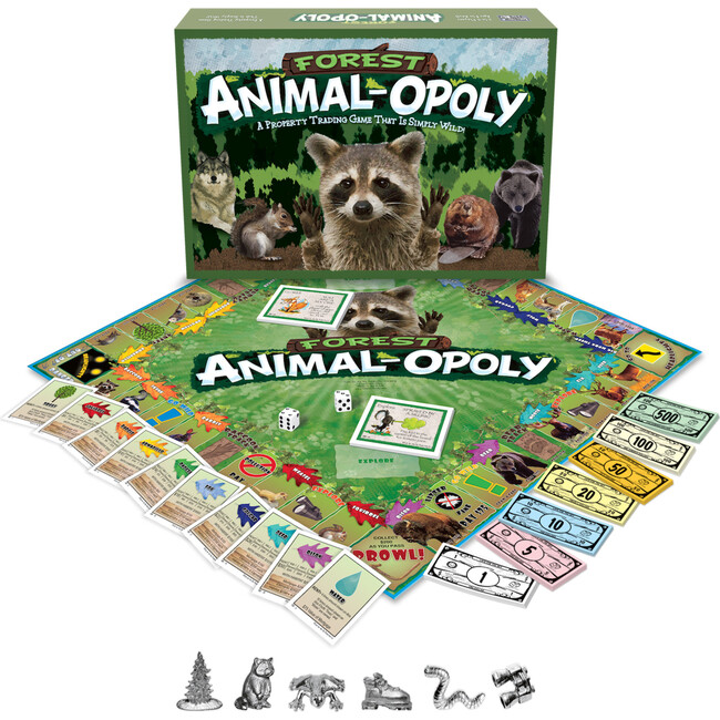 Forest Animal-Opoly - Games - 2