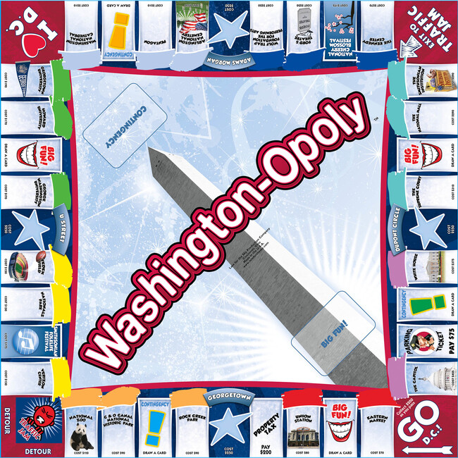 Washington DC-opoly - Games - 2