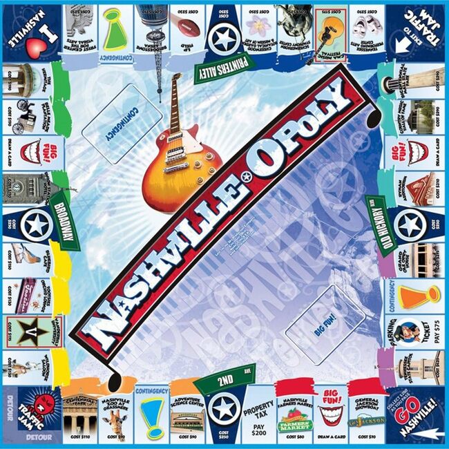 Nashville-opoly - Games - 2