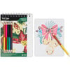 Colored Pencil: Color-by-Number - Holiday Botanical - Arts & Crafts - 2