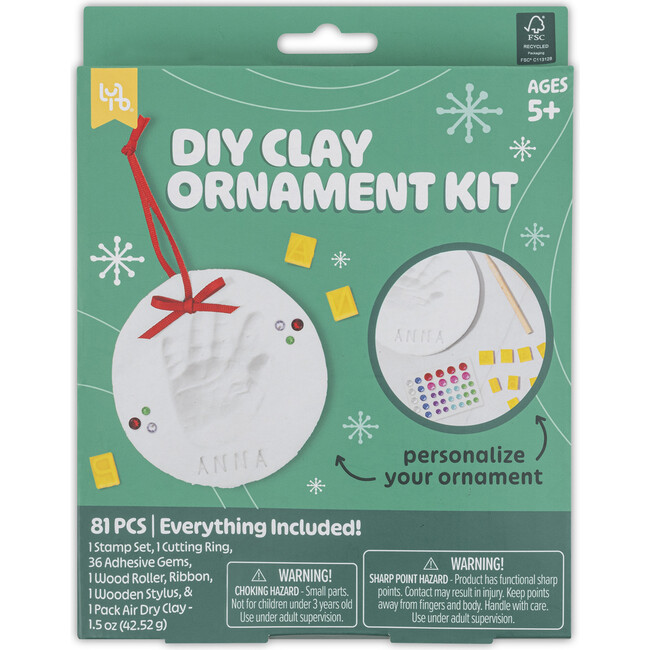 LYB: Make-Your-Own Clay Ornament Kit