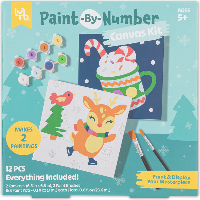 LYB: Reindeer Paint-By-Number Kit