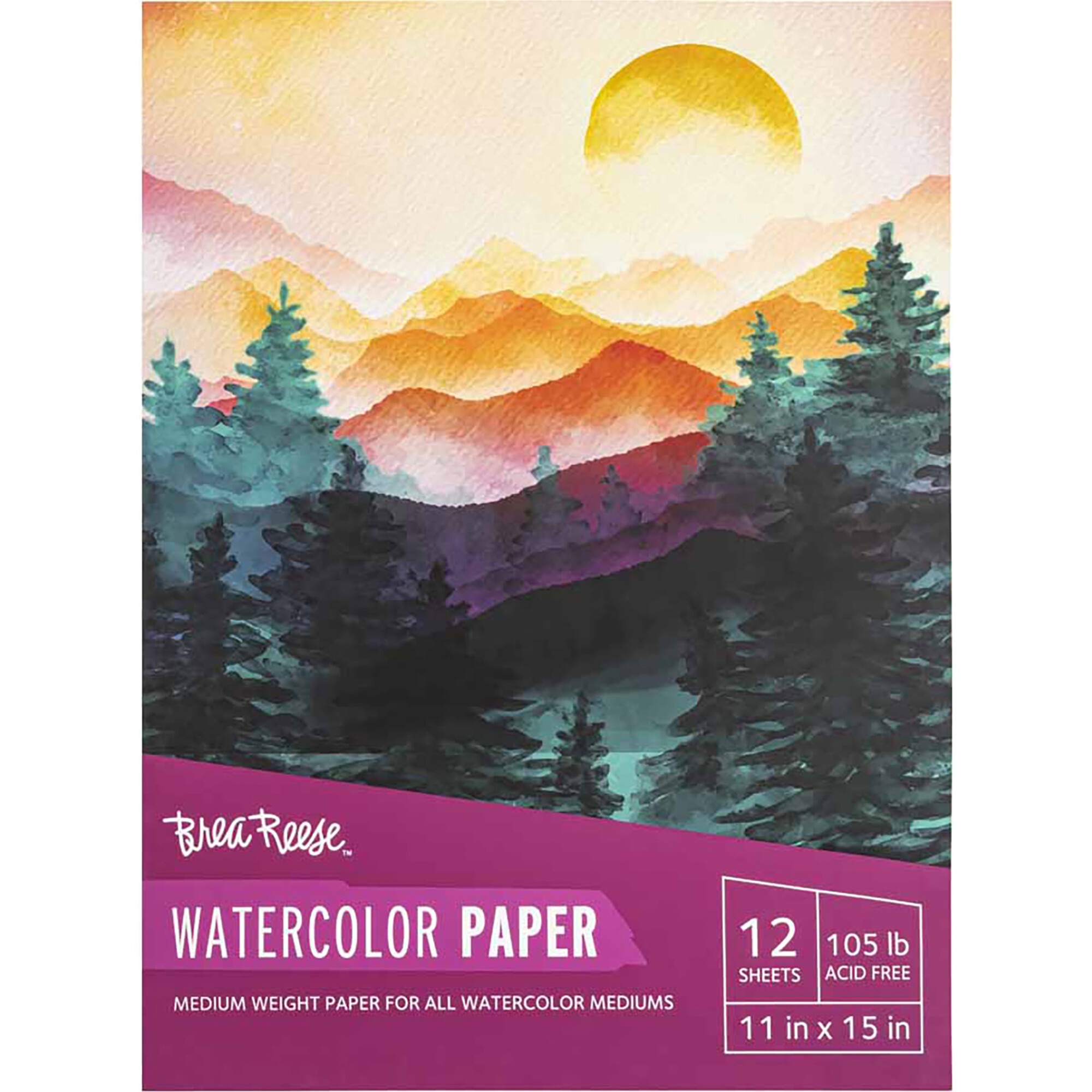 Paper Pad: Watercolor - 11x15" - Arts & Crafts - 1