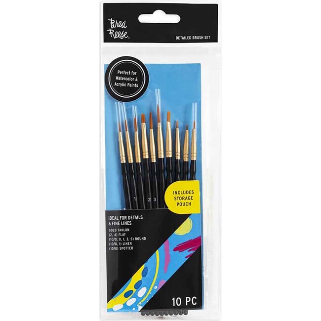 Brush Set: Detailed Pack - 10pc