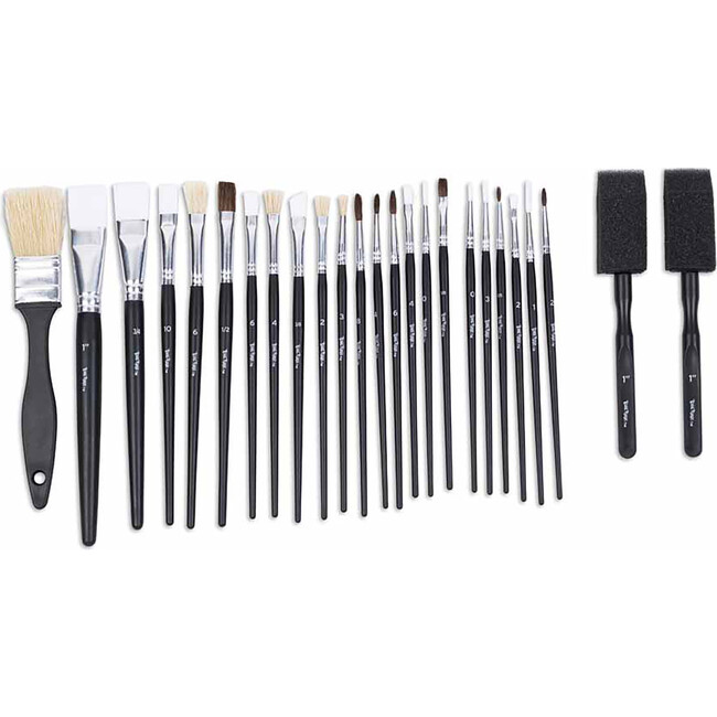 Brush Set: Value Pack - 25pc - Arts & Crafts - 2