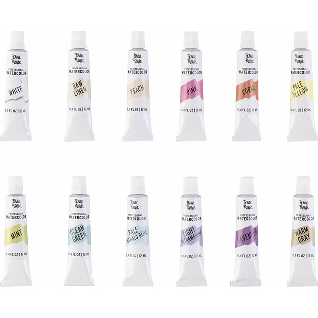 Professional Watercolor Paint Set: Pastels - Arts & Crafts - 2