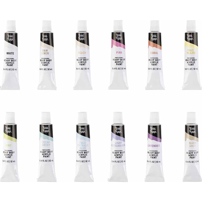 Professional Heavy Body Acrylics: Pastel - 12ct - Arts & Crafts - 2