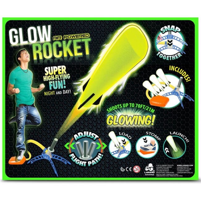 Air-Powered Rocket: Glow - Outdoor Games - 2