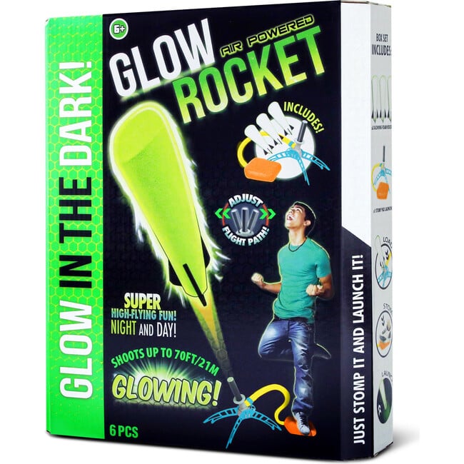 Air-Powered Rocket: Glow - Outdoor Games - 3