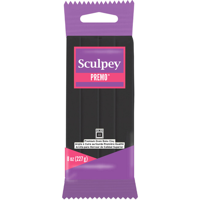 Sculpey Premo: Black - 8oz