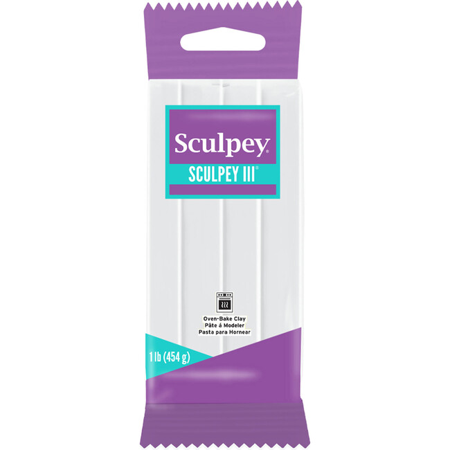 Sculpey III: White - 1lb