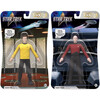 FleXfigs: Captain Kirk & Captain Picard - 2 Character Pack - Role Play Toys - 2