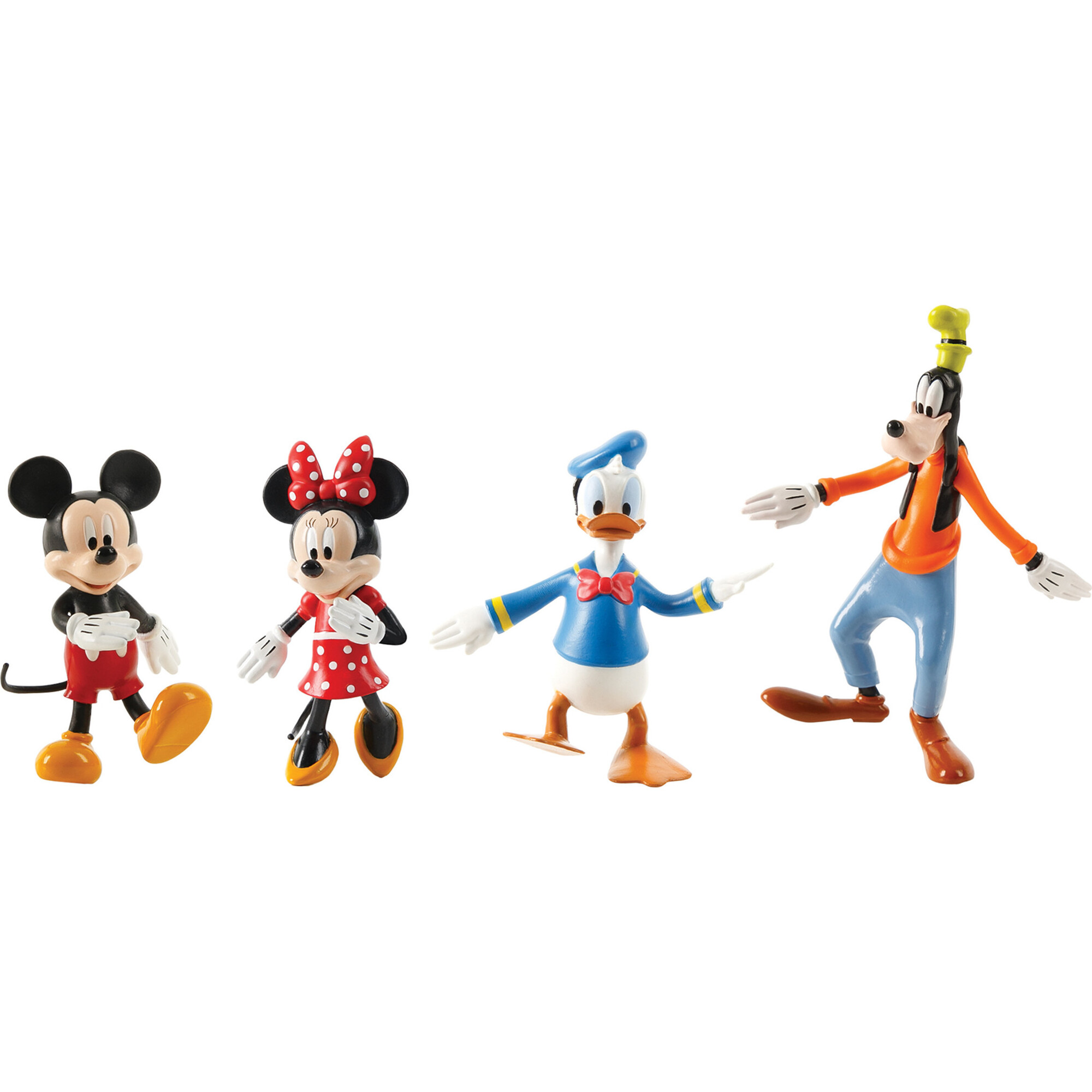 FleXfigs: Mickey Mouse - 4 Character Pack - Role Play Toys - 1