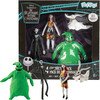 FleXfigs: Nightmare Before Christmas - 4 Character Pack - Role Play Toys - 2