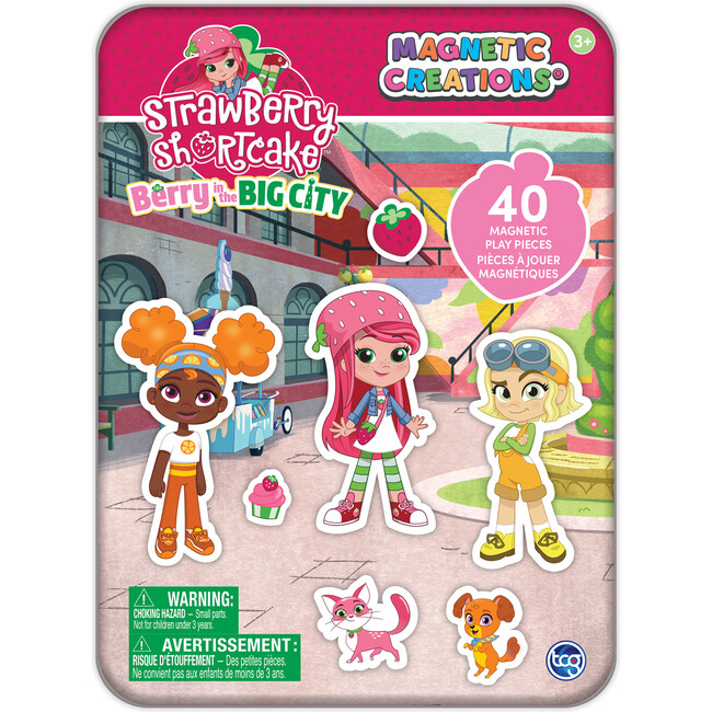 Magnetic Creations Tin: Strawberry Shortcake