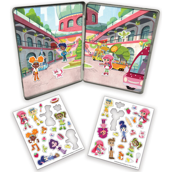 Magnetic Creations Tin: Strawberry Shortcake - Play Kits - 2