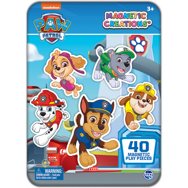 Magnetic Creations Tin: Paw Patrol