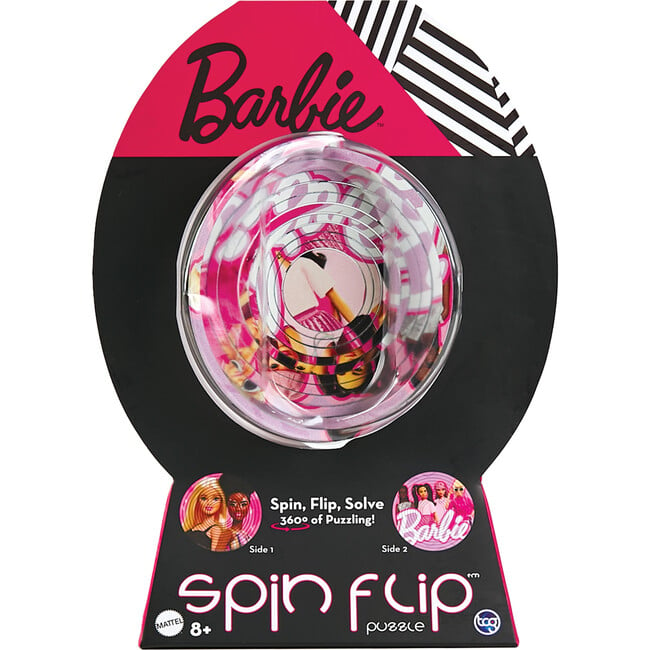 Spin Flip Puzzle: Barbie Glam Girls