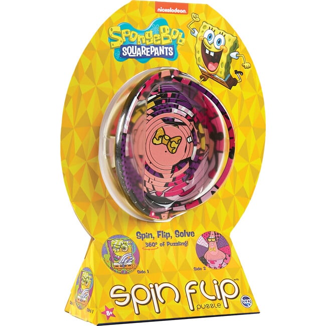 Spin Flip Puzzle: Spongebob & Patrick