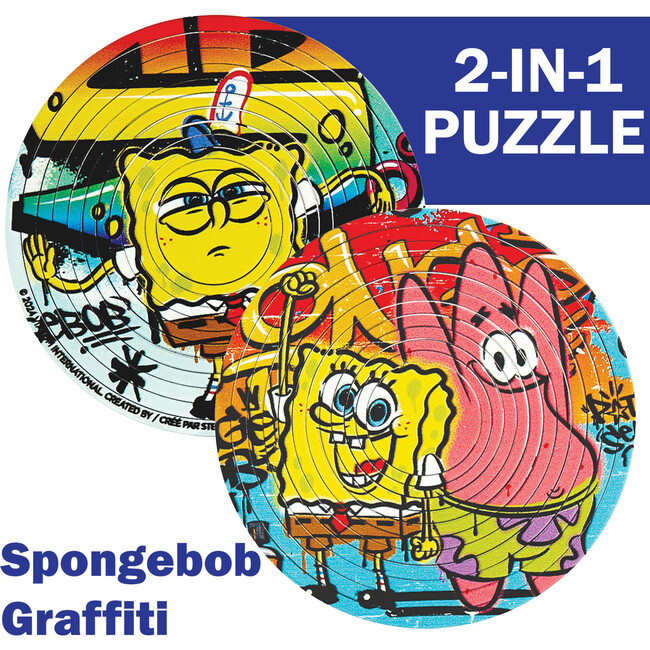 Spin Flip Puzzle: Spongebob Graffiti - Puzzles - 2