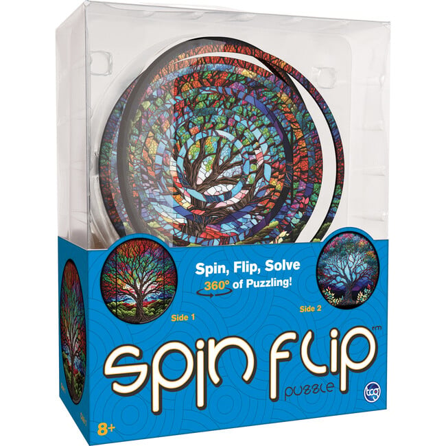 Spin Flip Puzzle: Trees