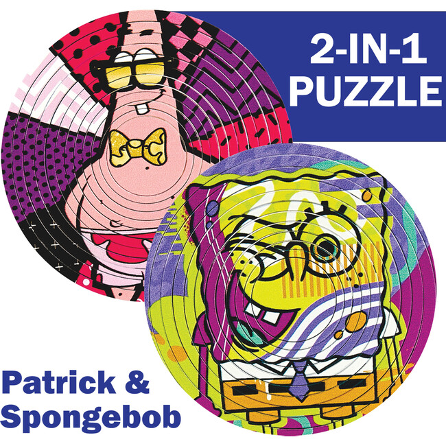 Spin Flip Puzzle: Spongebob & Patrick - Puzzles - 2