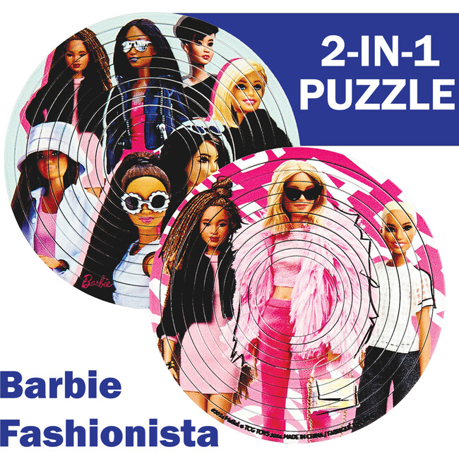 Spin Flip Puzzle: Barbie Fashionista - Puzzles - 2