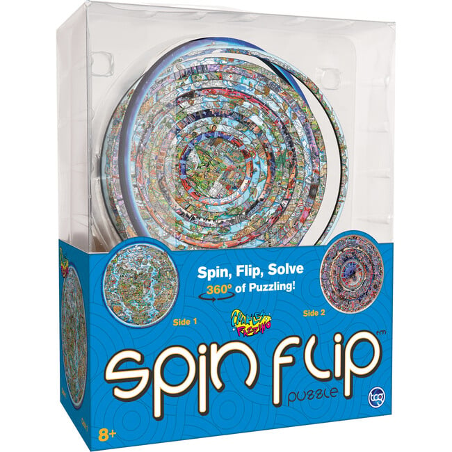 Spin Flip Puzzle: Charles Fazzino