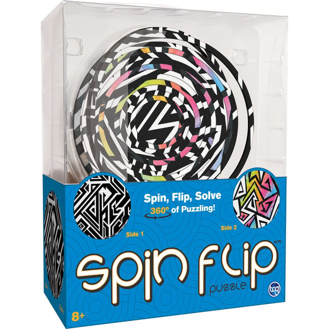 Spin Flip Puzzle: Abstract Fun