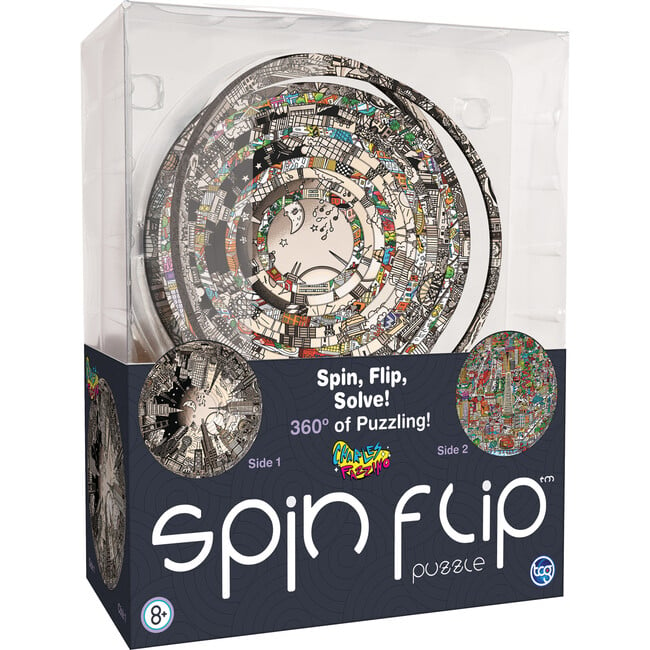 Spin Flip Puzzle: Charles Fazzino 2L