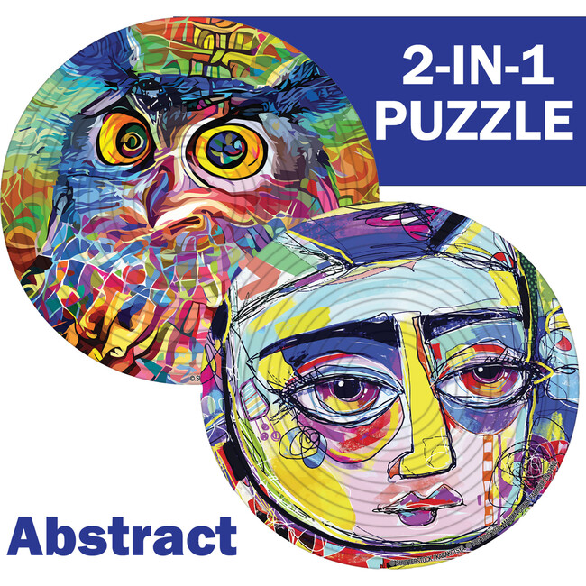 Spin Flip Puzzle: Abstract 2L - Puzzles - 2