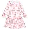 Lillian Girls' Dress, Heart to Heart Pink - Dresses - 1 - thumbnail