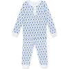 Jack Boys' Pajama Pant Set, Heart to Heart Blue - Pajamas - 1 - thumbnail