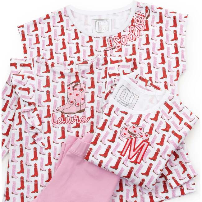 Ava Girls' Pajama Pant Set, City Boots - Pajamas - 3