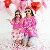 Love Valentine's Day Knit Sweater, Pink - Sweaters - 4