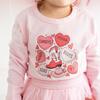 Howdy Valentine's Day Long Sleeve Shirt, Pink - Shirts - 3