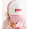 Howdy Patch Trucker Hat, Pink - Hats - 3