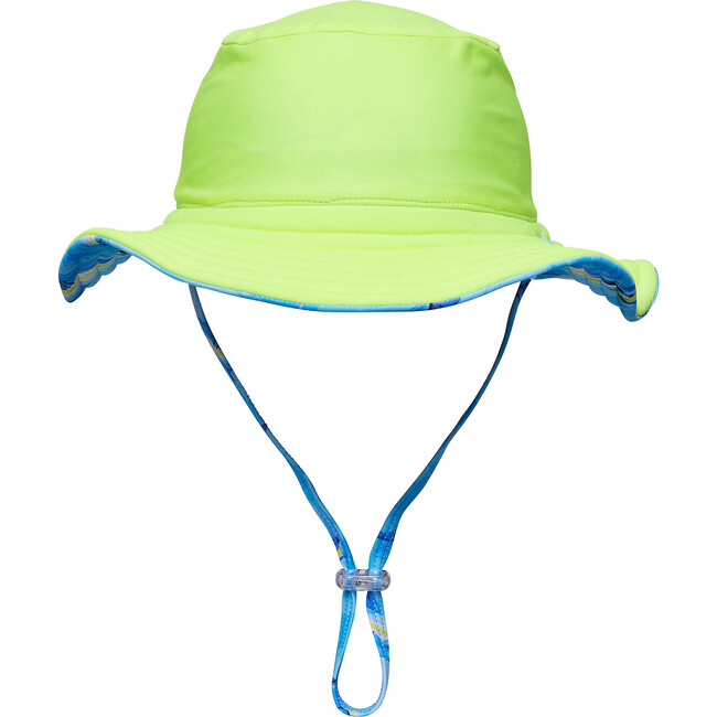 Reversible Bucket Hat, Jawsome Waves & Citron Zest - Hats - 2