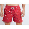 Tom wine dots trunk men - Swim Trunks - 1 - thumbnail