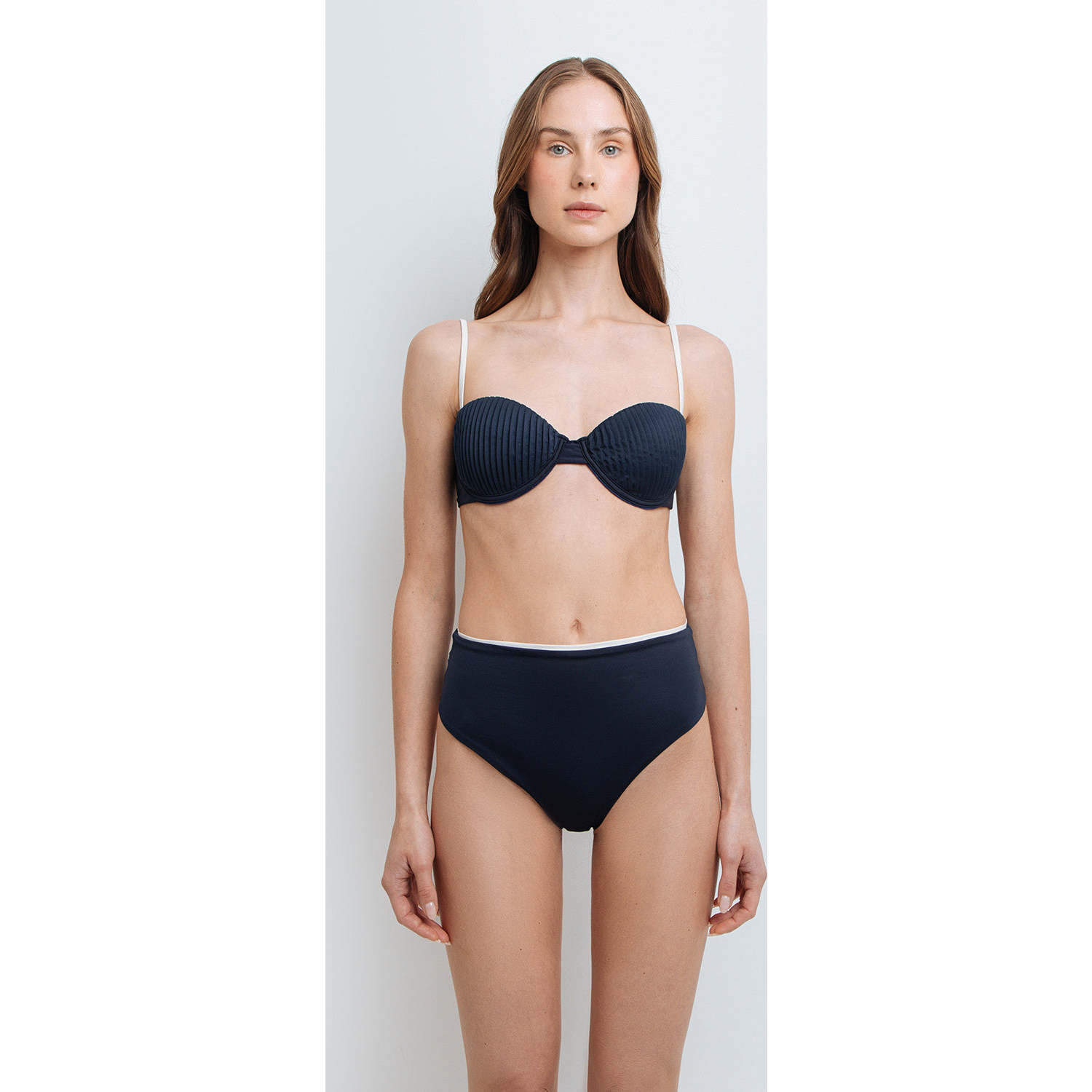 Tania navy blue women bikini bottom - Two Pieces - 1