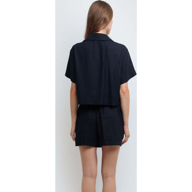 Set Arlet women shirt. Claudette navy blue short - Mixed Apparel Set - 2