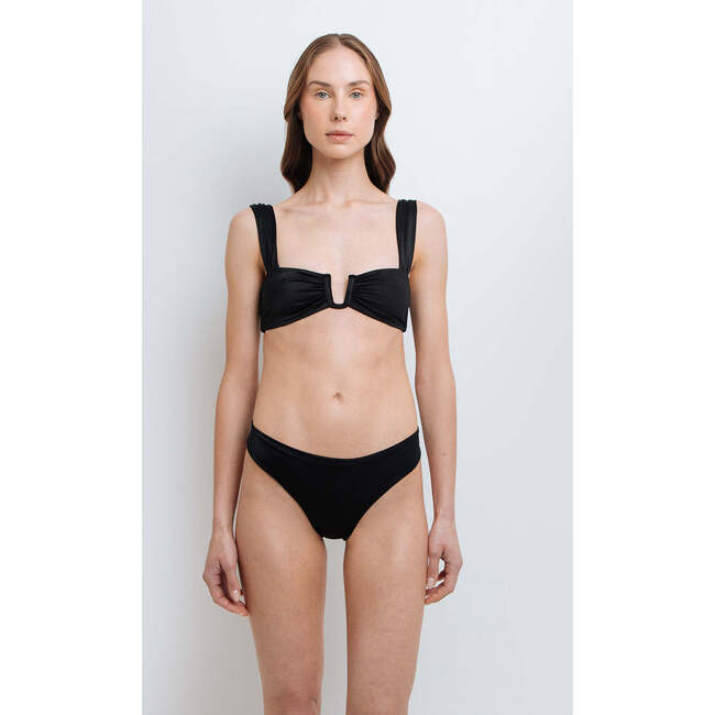 Dalia black women bikini top