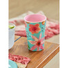 Melamine Selma Flower Print Tall 13.5oz Cup, Mint - Tableware - 2